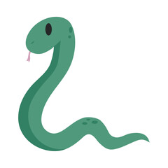 Poster - snake cute illustration