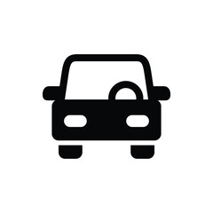 Canvas Print - Car vector icon