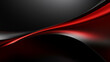 © Nenone - Abstract horizontal background with colorful waves. Trendy. Abstract background waves. Black and red wave background for business card.  red wave curve smooth on black design modern luxury technology.