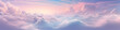 Colorful pastel clouds illustration background