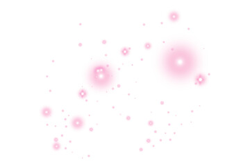 Wall Mural - pink sparkles shine