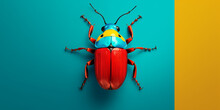 Bright And Colorful Animal Poster.