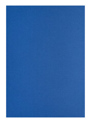 Wall Mural - blue paper texture size a4, paper isolated with clipping path on transparent background