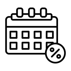 Sticker - Schedule Icon