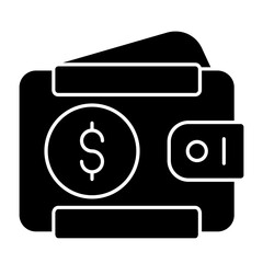 Wall Mural - Wallet Icon