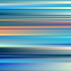 Poster - Vector image with horizontal defocused thin lines