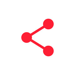 Fototapete - share icon design vector template
