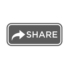 Fototapete - share icon design vector template