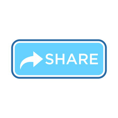 Fototapete - share icon design vector template