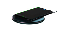 Modern Qi Wireless Charging Pad Transparent PNG