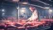 Meat Processing Plant Produces various meat products