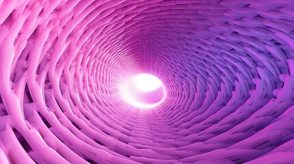 Poster -  a tunnel with a bright light at the end of it.  generative ai