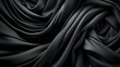 Mesmerizing folds of darkness, woven intricately with mystery and depth, enveloping the senses in a tactile and enigmatic embrace