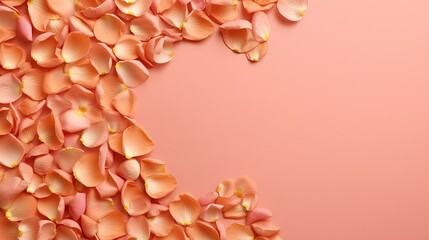 Wall Mural -  a pink background with a lot of pink flowers on it.  generative ai