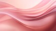  an abstract pink background with a smooth wave of light pink.  generative ai