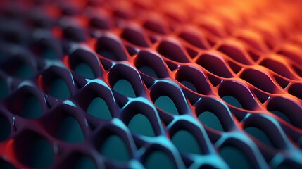 red and blue pattern abstract background