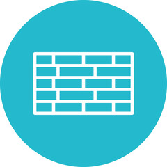 Sticker - Brickwall Icon