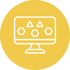 Sticker - Engineering Monitor Icon