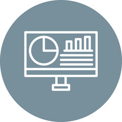 Sticker - Monitoring Icon