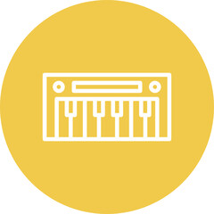 Poster - Piano Icon