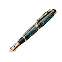 Decorated Fancy Ink Pen . Clipart PNG Image . Transparent Background . Cartoon Vector Style . Generative AI 