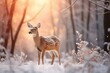 Wildlife in Winter - Generative AI