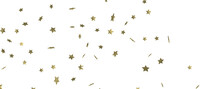 Stars - Stars. Confetti Celebration, Falling Golden Abstract Decoration For Party, Birthday Celebrate,