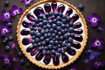 Poster - blackberry tart