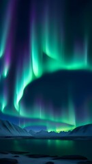 Poster - Aurora borealis northern lights