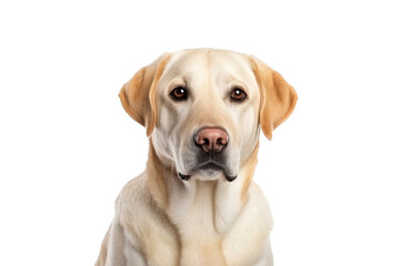 Wall Mural - Labrador retriever dog isolated from background