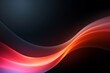 © Werckmeister - Dark abstract background with a glowing abstract waves, abstract background