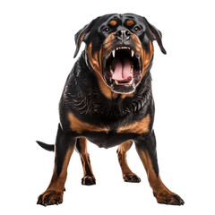 Wall Mural - Rottweiler dog isolated from background