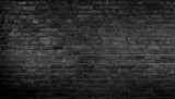 Fototapeta Nowy Jork - Old wall background with stained aged bricks, full texture, panoramic view