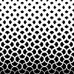 Poster - Geometric fade pattern. Abstract fades background. Degrade geometry design for prints. Geo modern fades ornament. Faded lattice. Halftone style. Fadew motive. Fading texture. Vector illustration