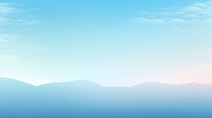 Light blue gradient PPT background poster wallpaper web page