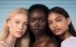 © piai - A group portrait with teenage models with different skin tones and genders