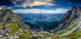 Fototapeta Niebo - Berchtesgadener Alps - Alpejsi widok