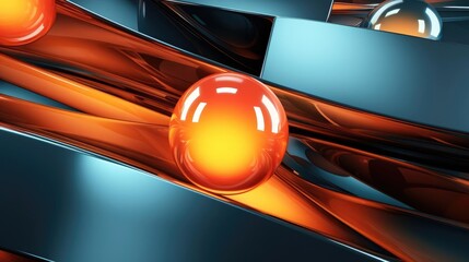 Wall Mural - 3d abstract background