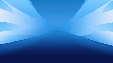 Wall Mural - blue line with white architecture futuristic background minimal concept vector illustration subtle d
