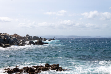 rocks in the sea