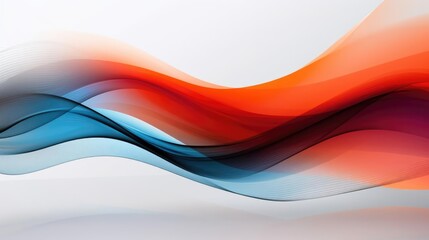 Wall Mural - Simple Flow Design Background 