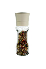 Wall Mural - Professional pepper grinder isolated on white.