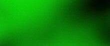 Dark Green Grass Abstract Background For Desktop Design. Blurred Color Gradient, Ombre Blur. Unfocused, Colorful, Multicolor, Mix, Rainbow, Bright, Fun Pattern. Rough, Grainy Banner For The Designer