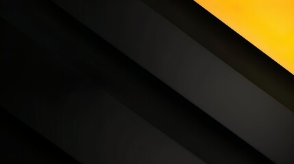Fototapete - abstract yellow and black are light pattern with the