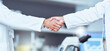© Phindulo T/peopleimages.com - Hand shake, partnership and lab scientist, people or team work, collaboration and cooperation on medical science. Doctors, teamwork and closeup partner handshake for unity, agreement or staff welcome