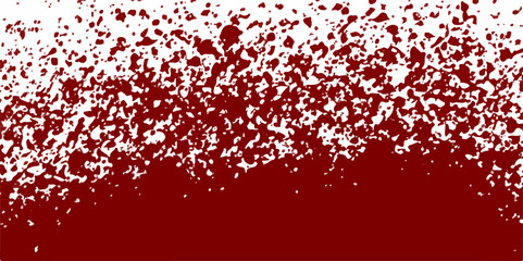 Wall Mural - Abstract White and Red powder splatted snow background, Freeze motion of color powder exploding/throwing color powder, color glitter texture on white background