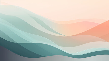  A colorful background with pale color wavy design.
