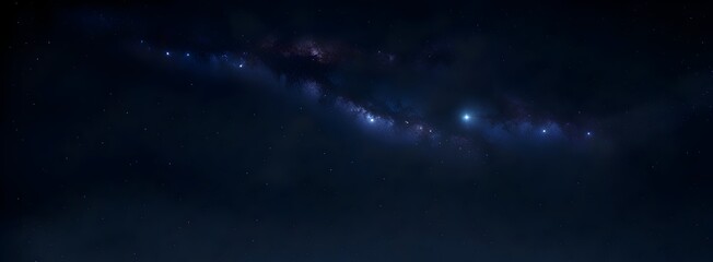 Wall Mural - Night sky with stars.