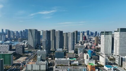 Poster -  都市の空撮