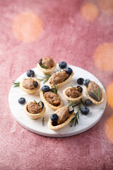 Sticker - Homemade chicken liver pate with rosemary and blueberry